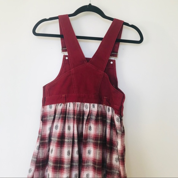 Kids Overall Dress w/ Pockets - Picture 6 of 8